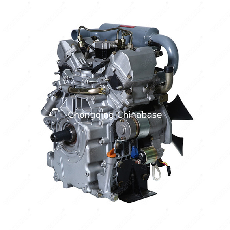 水冷ディーゼルエンジン低騒音2V80 17.6HP 13.0kW Vツイン4ストローク