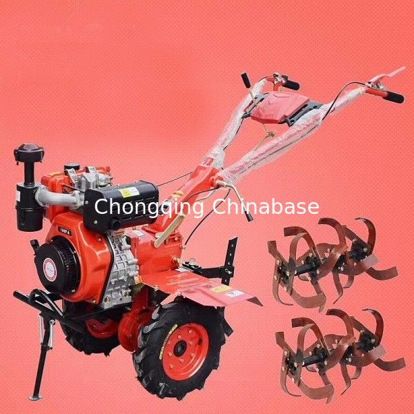 186Fディーゼル8.5HP 9HP力の除草機186Fのディーゼル6.5KW農業力の耕うん機